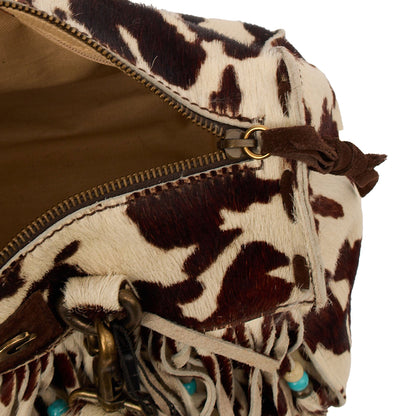 Dolce & Gabbana Shoulder Bag Shoulder Bag in Brown, Fabric — Alternate View 7