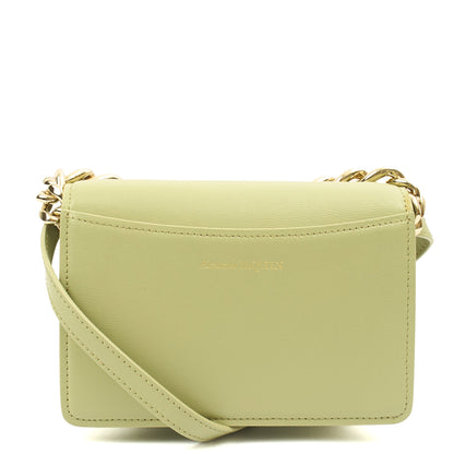 Alexander McQueen Cross Body Knuckle Crossbody in Green, Leather — Alternate View 9