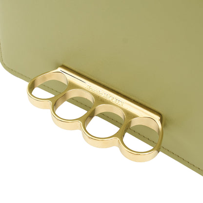 Alexander McQueen Cross Body Knuckle Crossbody in Green, Leather — Alternate View 12