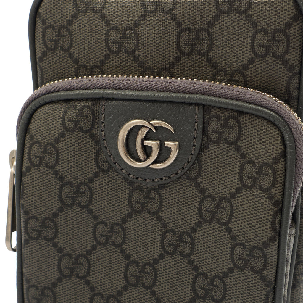 Gucci Cross Body Ophidia Crossbody in Grey, Leather — Lifestyle View