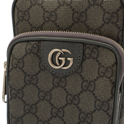 Gucci Cross Body Ophidia Crossbody in Grey, Leather — Lifestyle View