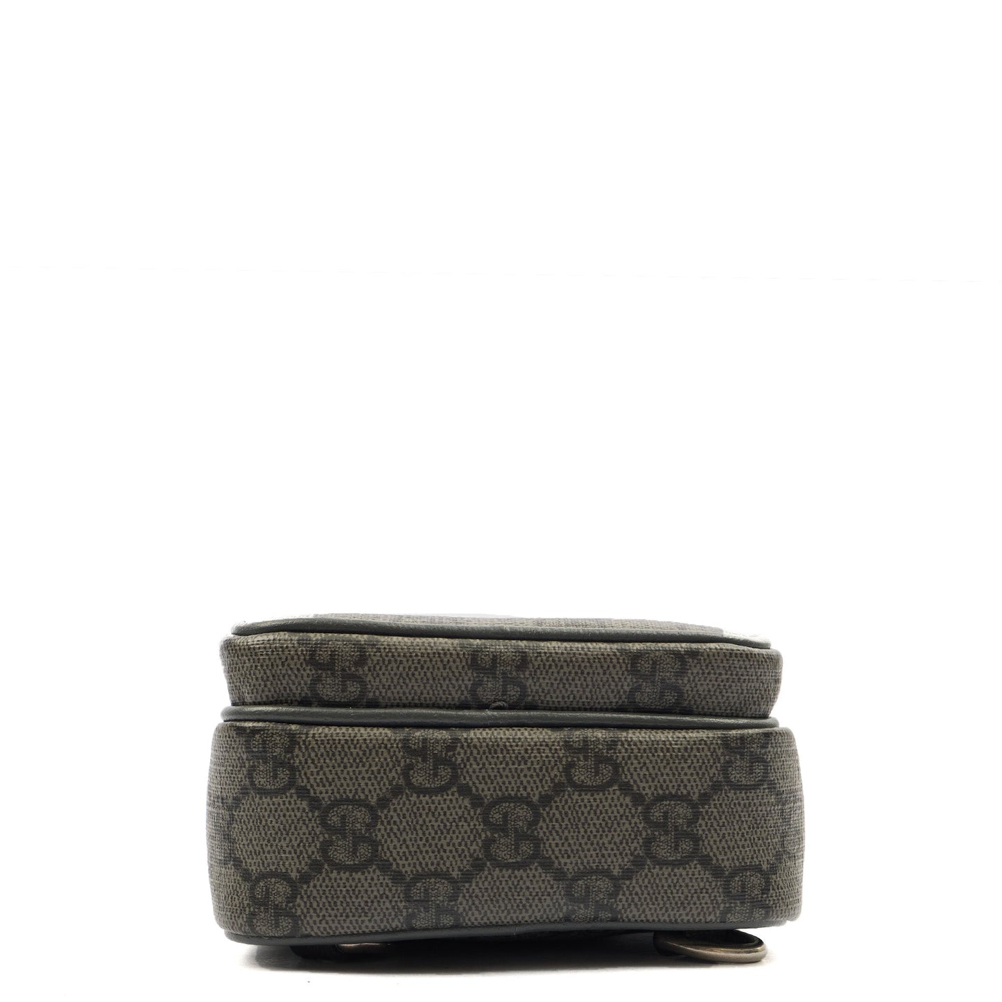 Gucci Cross Body Ophidia Crossbody in Grey, Leather — Top View
