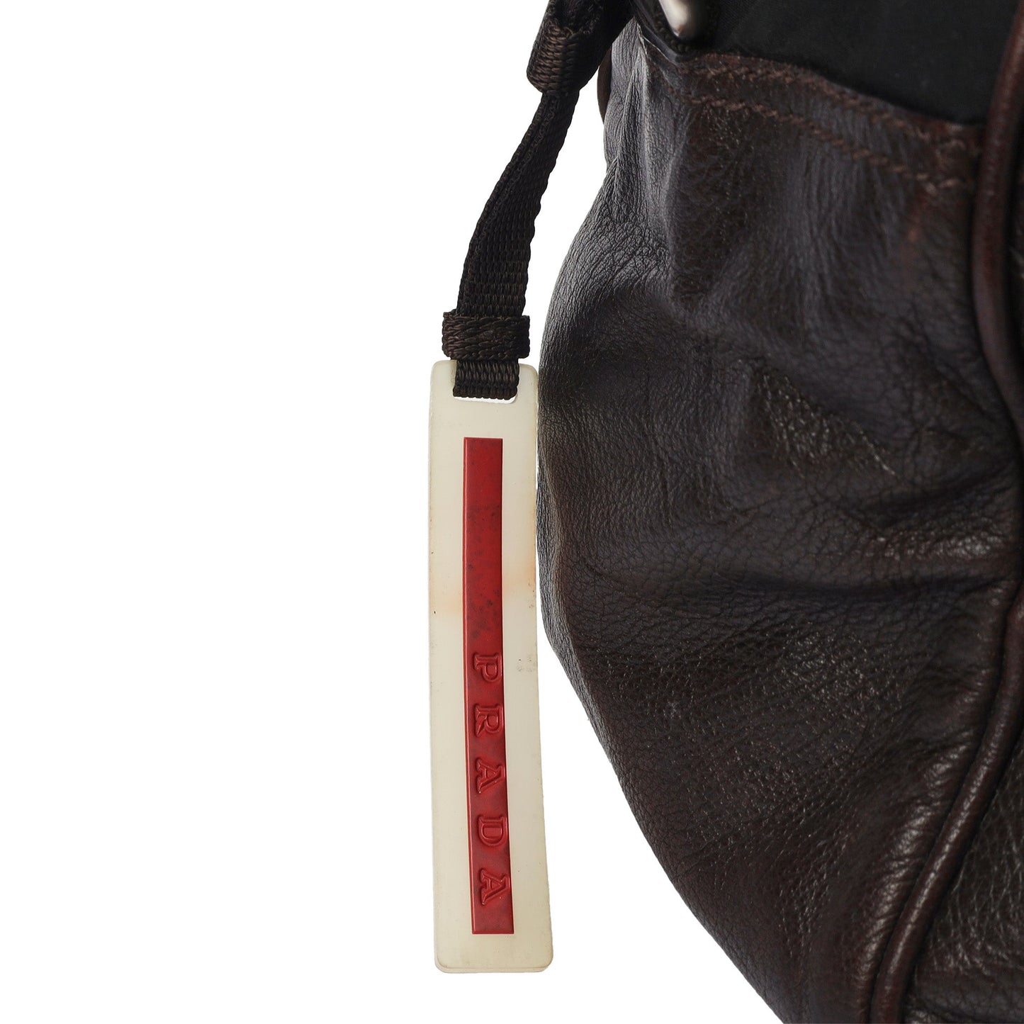 Prada Shoulder Bag Shoulder Bag in Black, Nylon — Lifestyle View