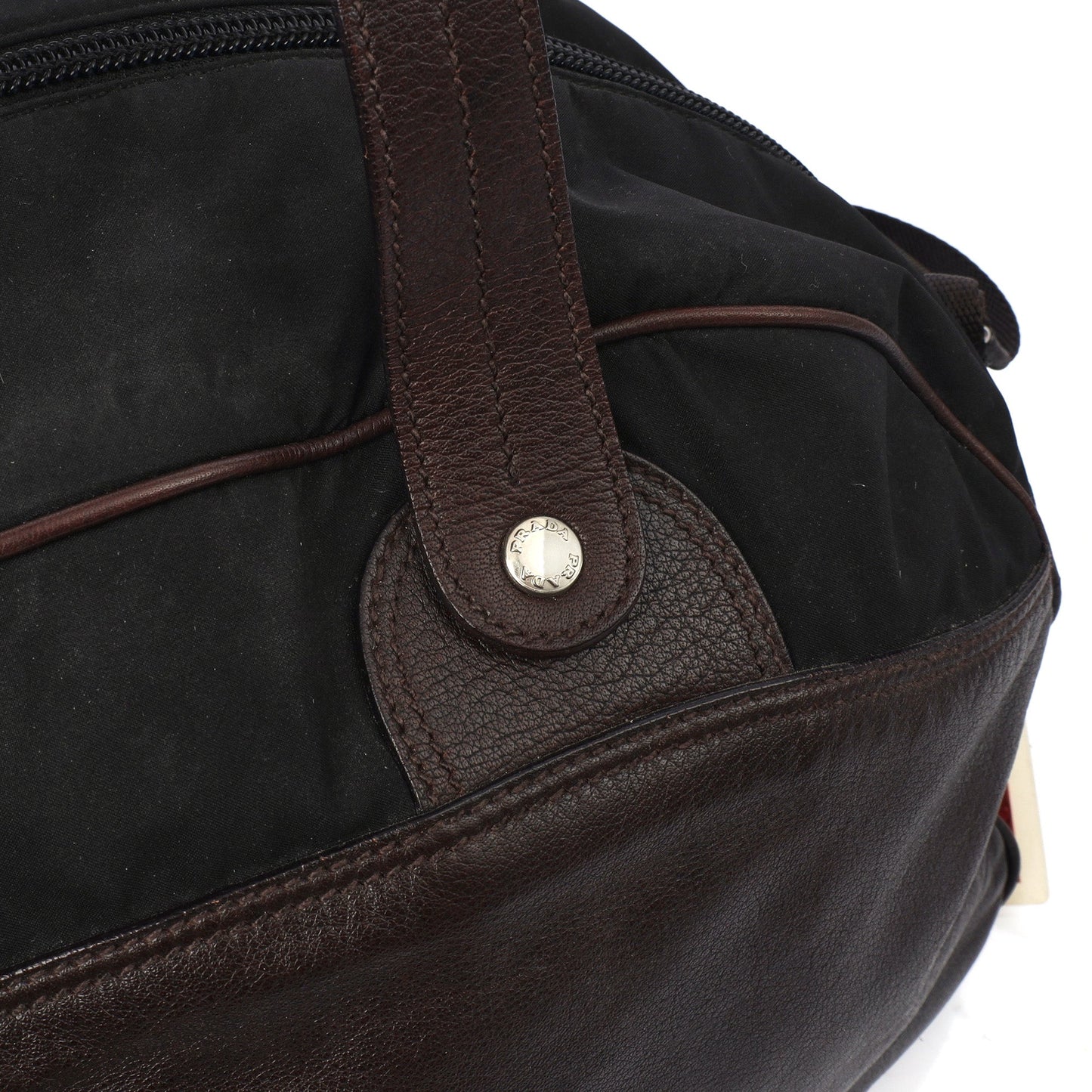 Prada Shoulder Bag Shoulder Bag in Black, Nylon — Alternate View 12