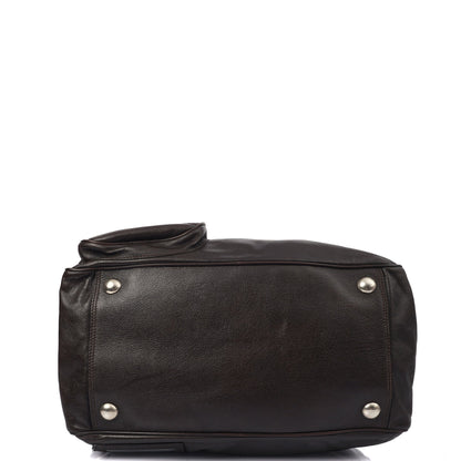 Prada Shoulder Bag Shoulder Bag in Black, Nylon — Top View