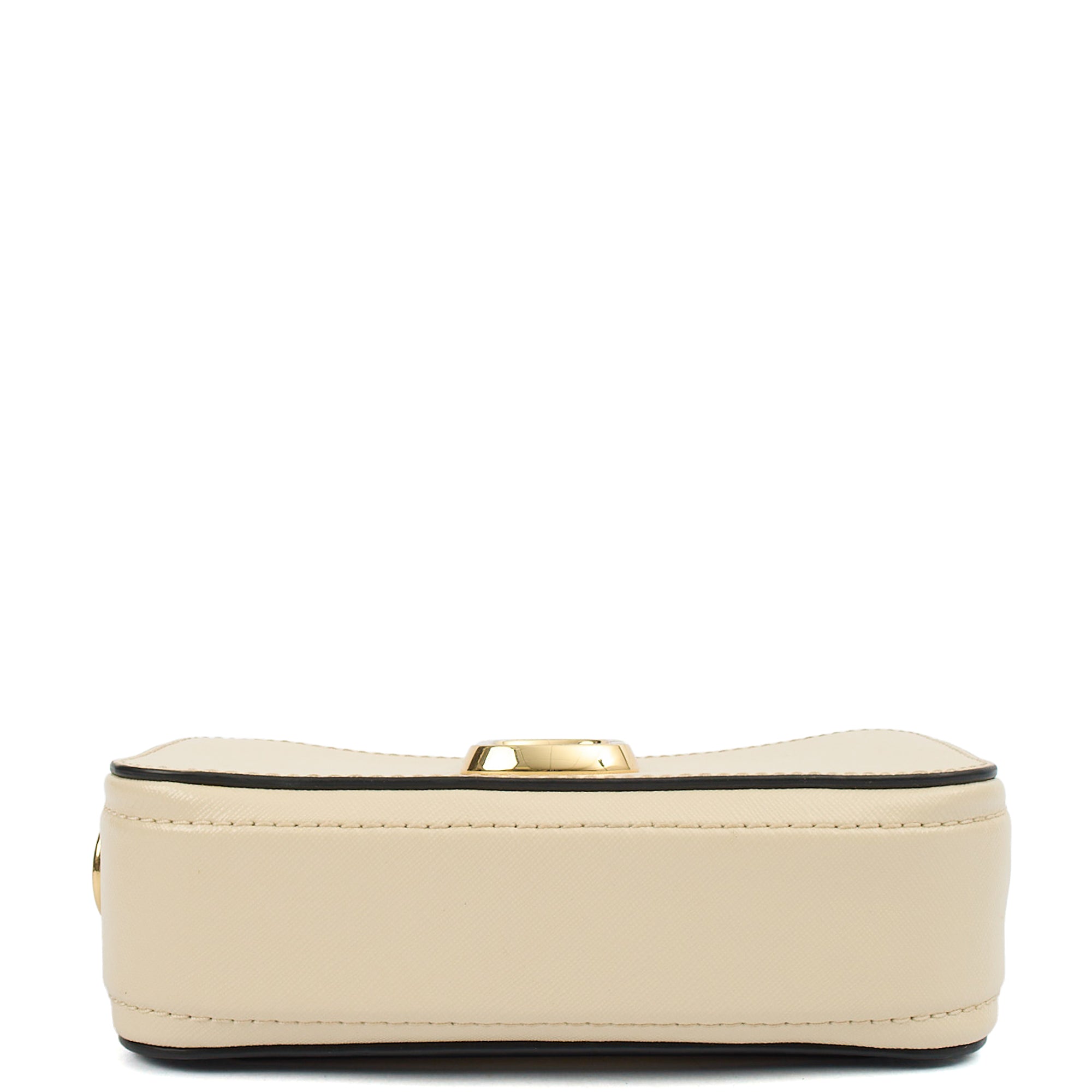 Marc Jacobs Cross Body Snapshot in cloud white, Leather — Detail View