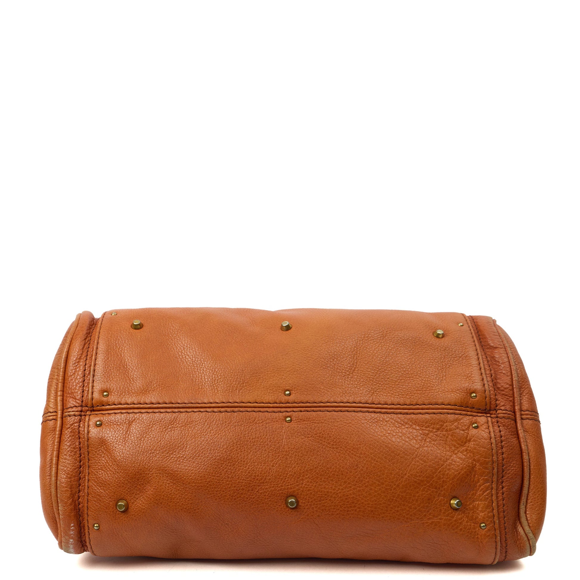 Chloe Shoulder Bag Paddington in Brown, Leather — Detail View