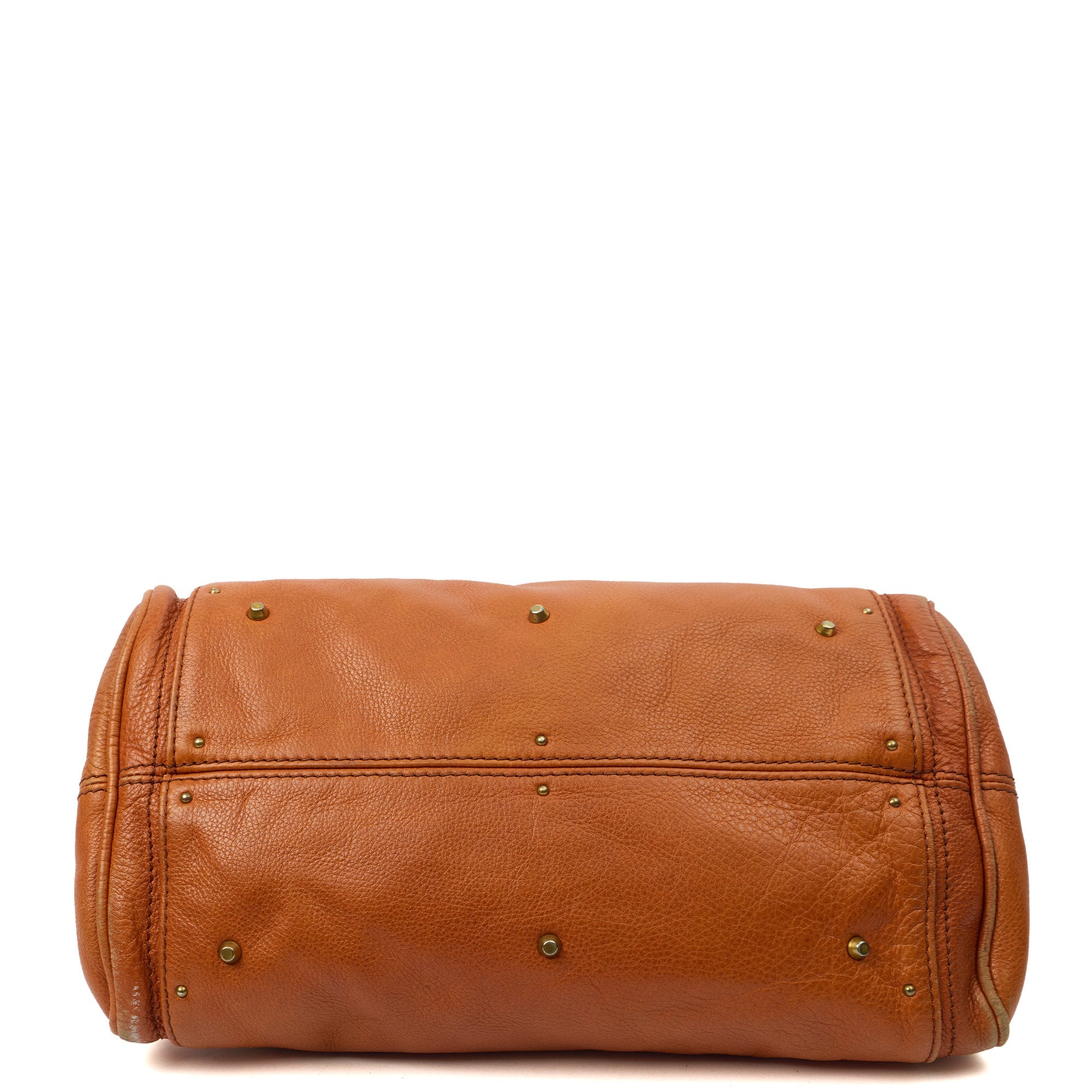 Chloe Shoulder Bag Paddington in Brown, Leather — Detail View