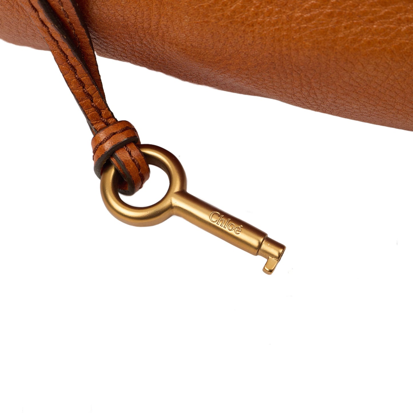 Chloe Shoulder Bag Paddington in Brown, Leather — Lifestyle View
