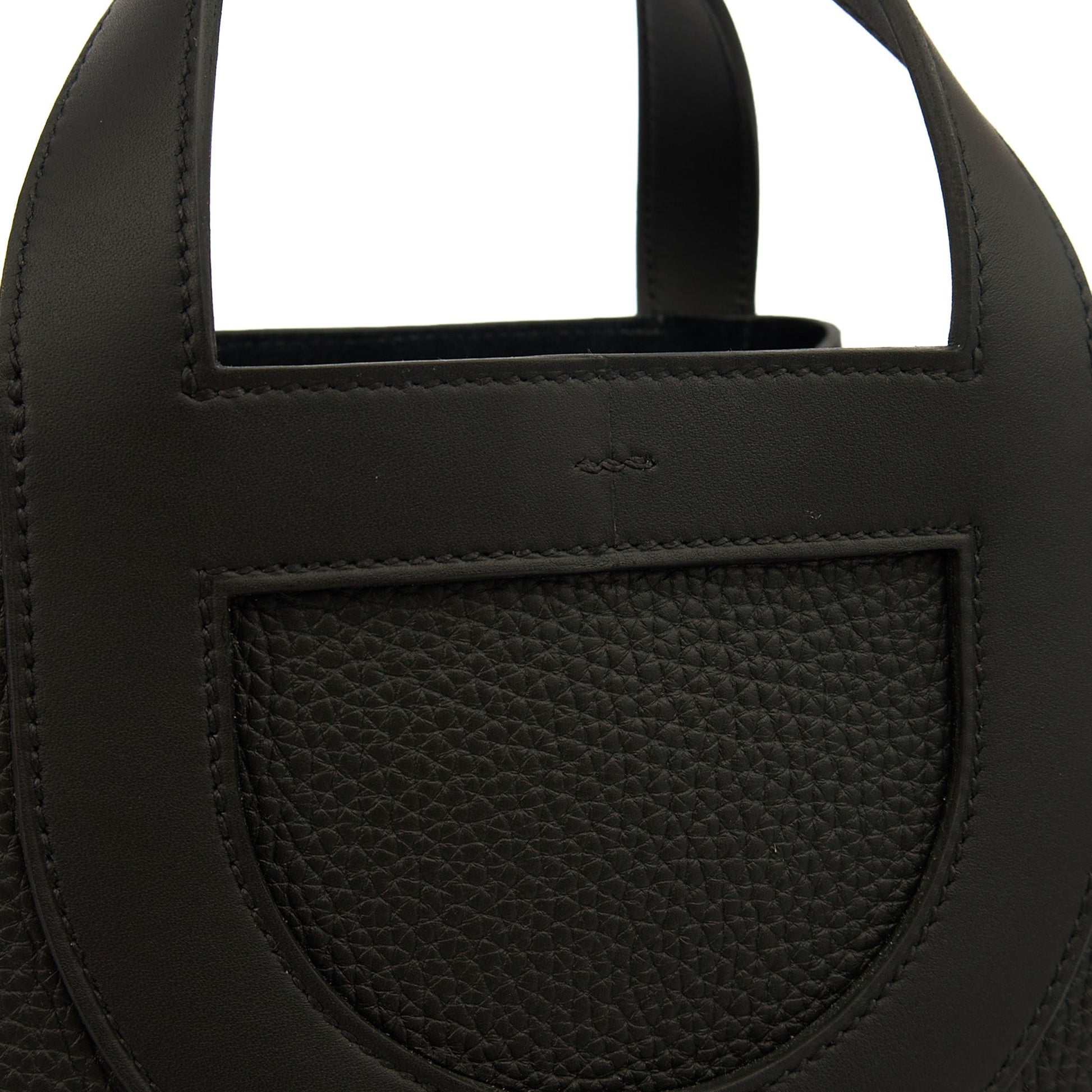 Hermes Tote In The Loop in Black, Togo Leather — Alternate View 27
