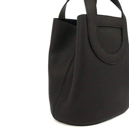 Hermes Tote In The Loop in Black, Togo Leather — Alternate View 8