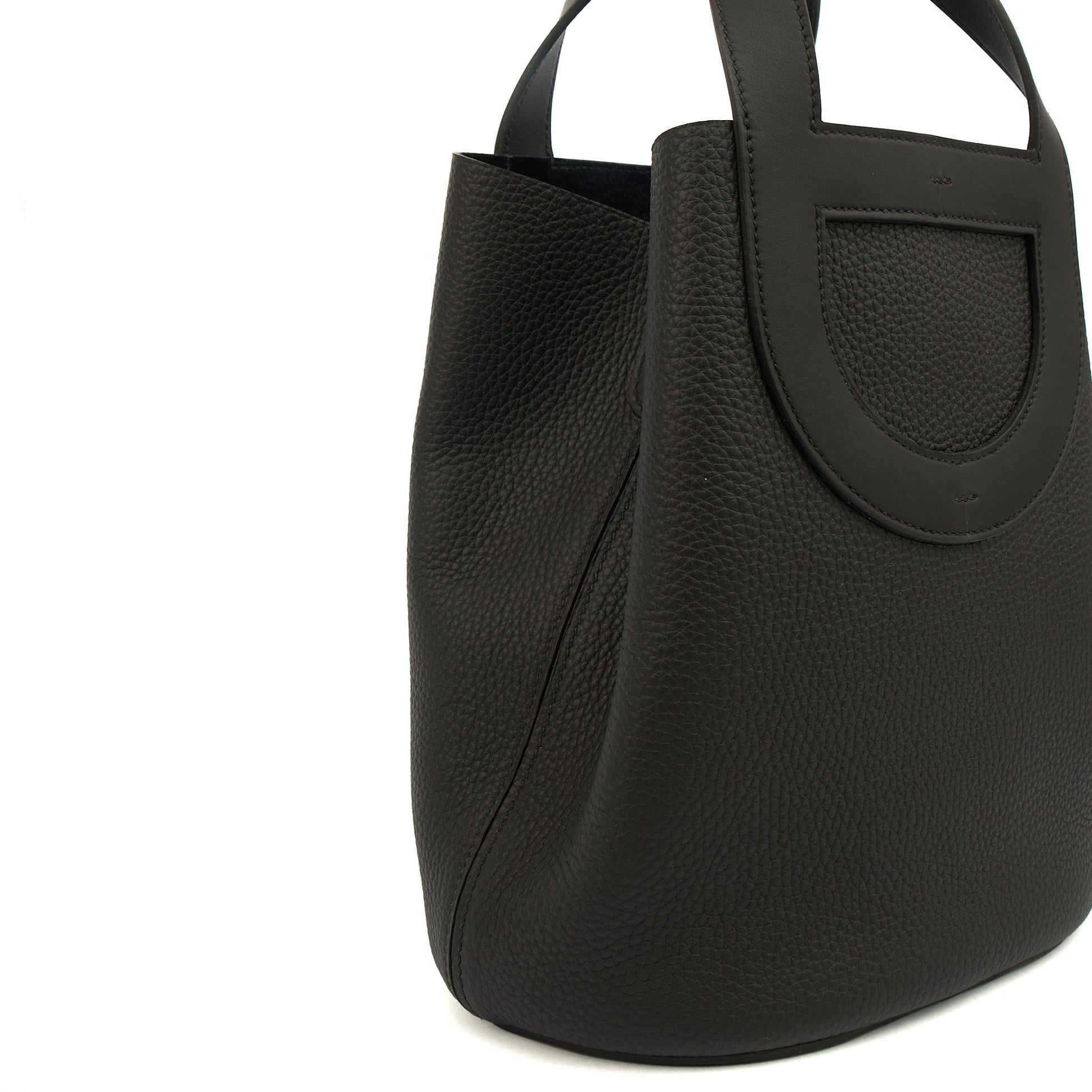 Hermes Tote In The Loop in Black, Togo Leather — Alternate View 18