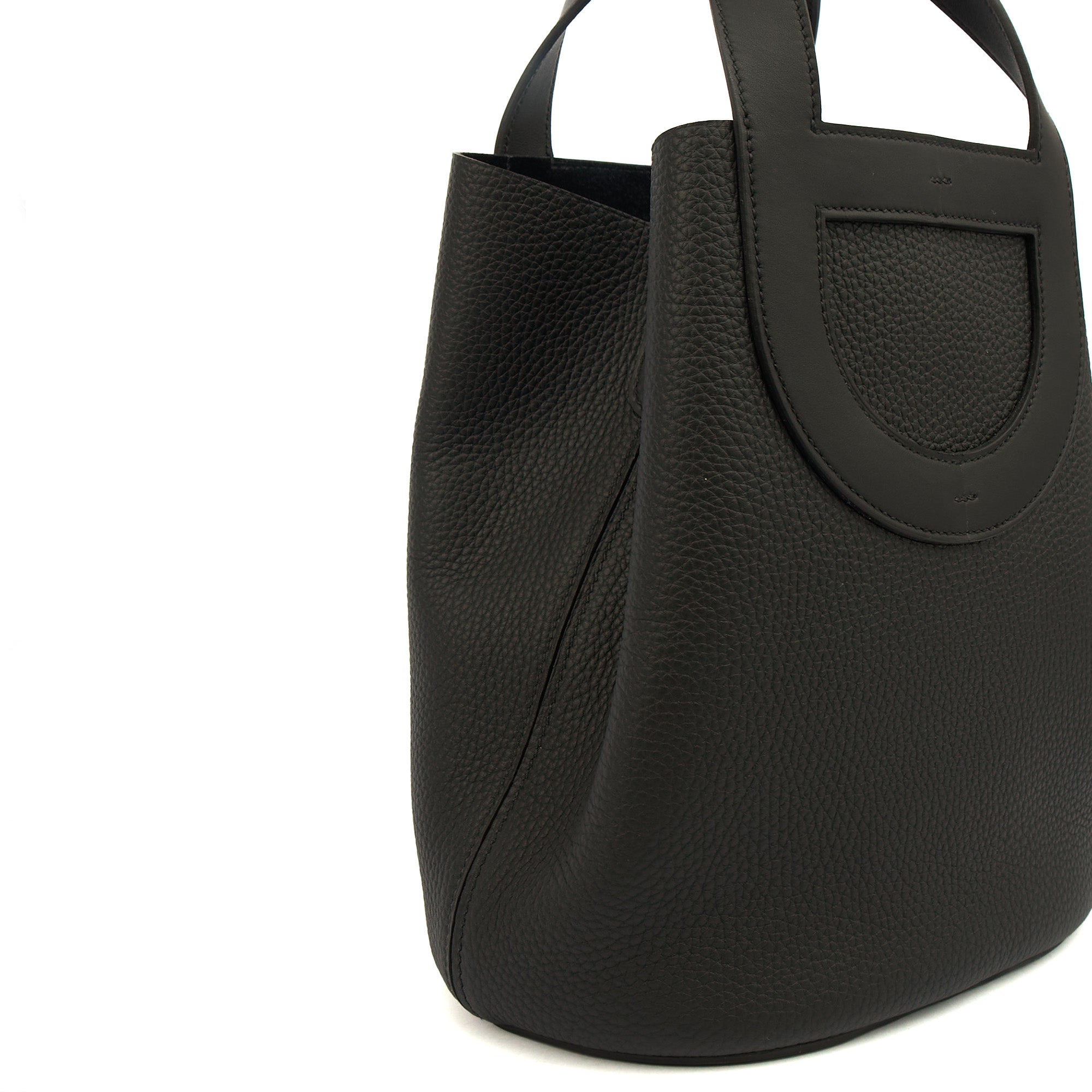 Hermes Tote In The Loop in Black, Togo Leather — Alternate View 18