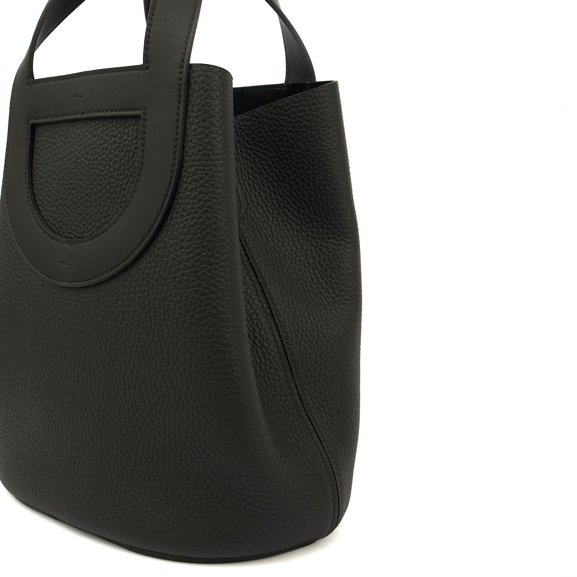 Hermes Tote In The Loop in Black, Togo Leather — Alternate View 25