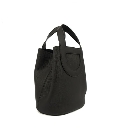 Hermes Tote In The Loop in Black, Togo Leather — Alternate View 22