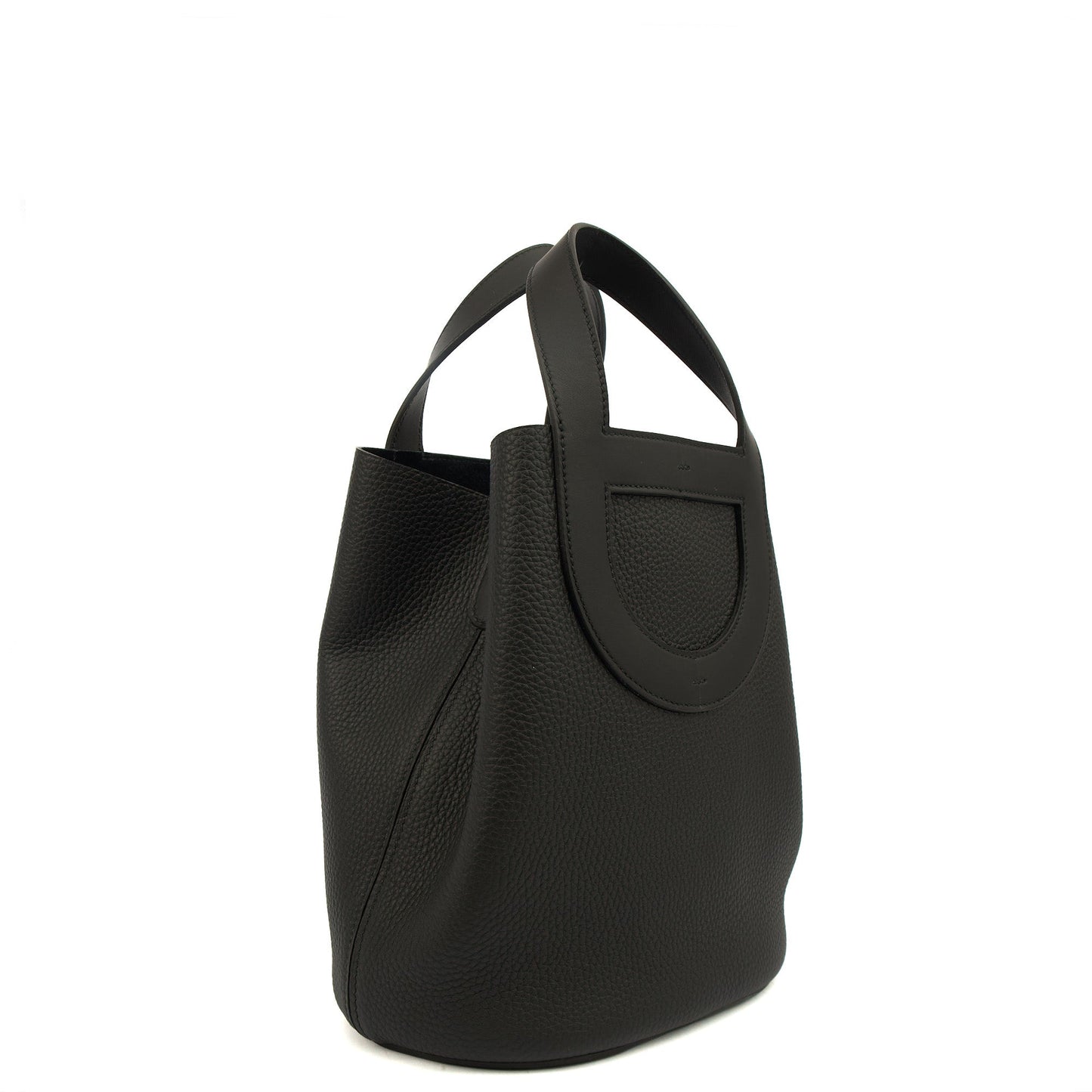 Hermes Tote In The Loop in Black, Togo Leather — Alternate View 12