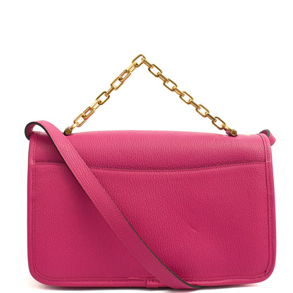 Mulberry Shoulder Bag Sadie in Pink, Leather — Back View