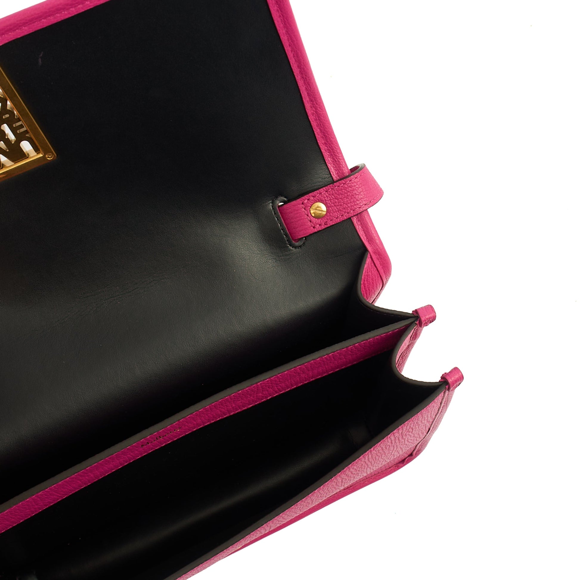 Mulberry Shoulder Bag Sadie in Pink, Leather — Detail View