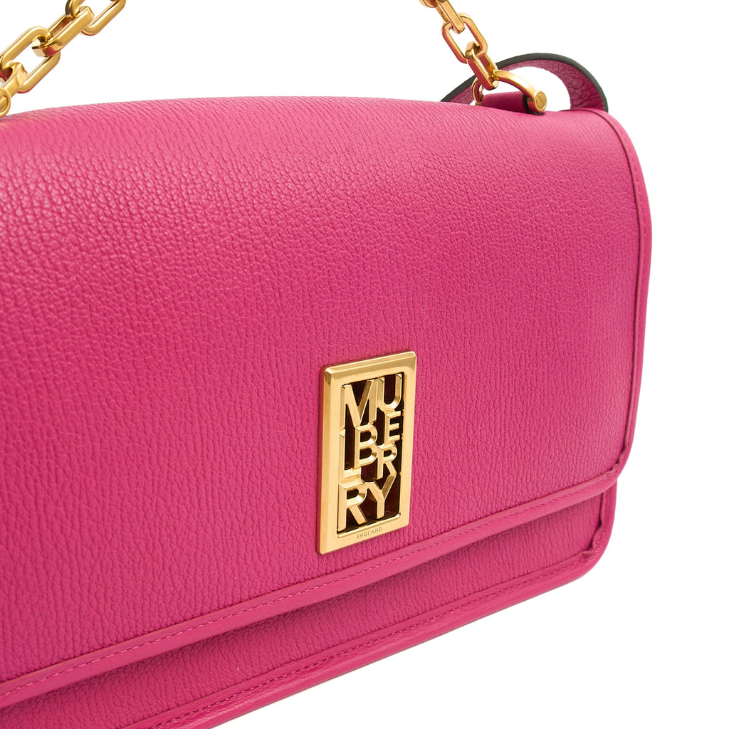 Mulberry Shoulder Bag Sadie in Pink, Leather — Alternate View 12
