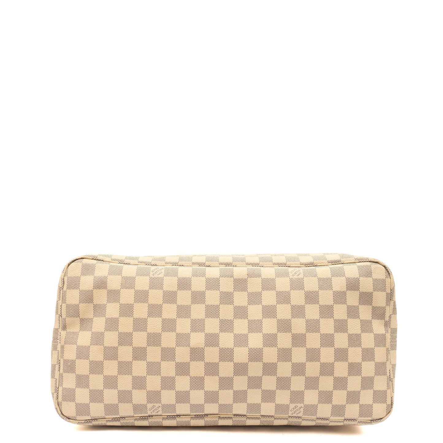 Louis Vuitton Tote Neverfull GM in Damier Azur, Canvas — Detail View