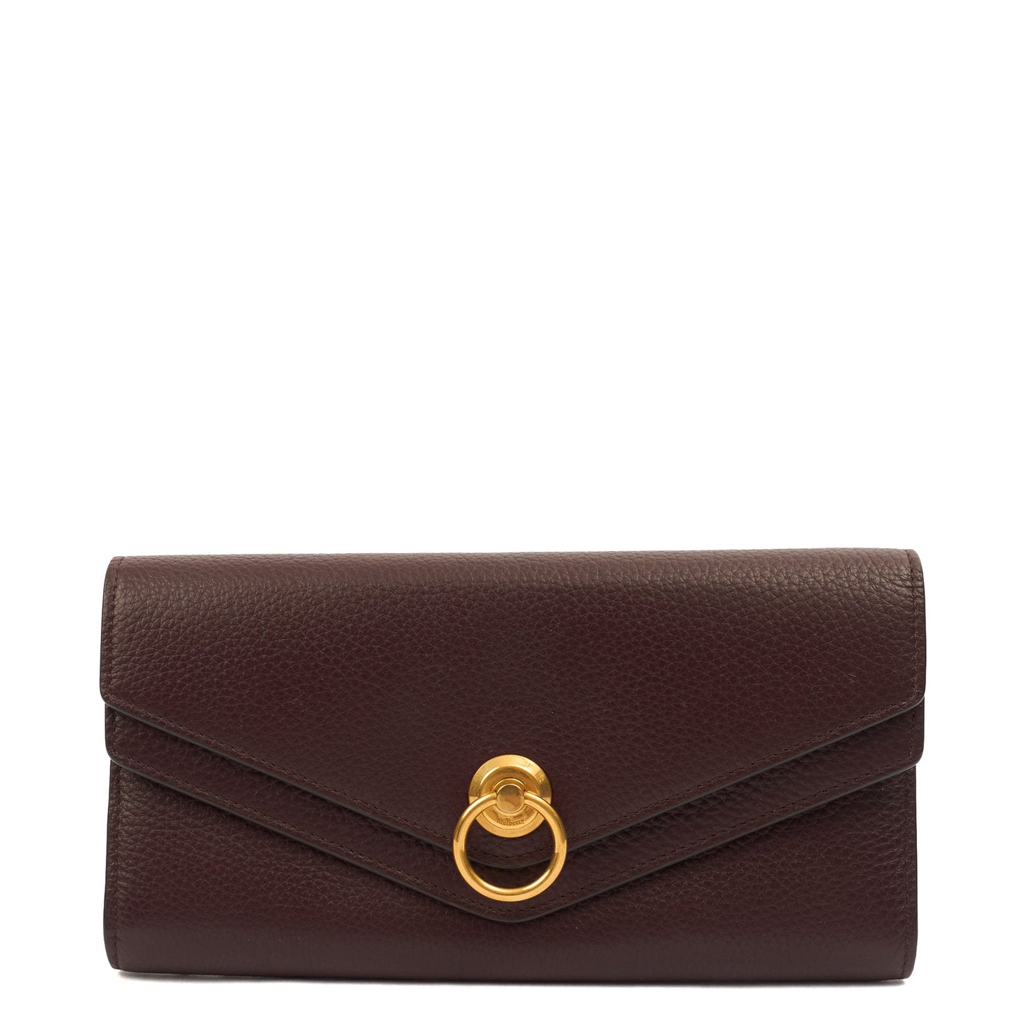 Mulberry Purse Wallet in Oxblood, Leather — Alternate View 8