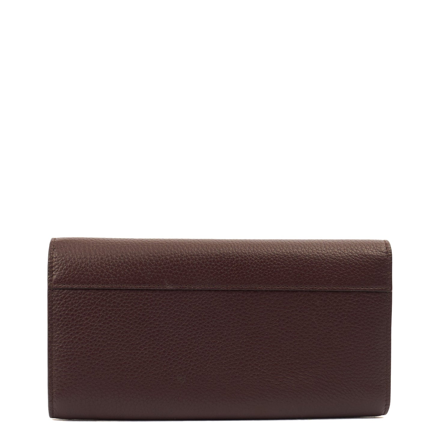 Mulberry Purse Wallet in Oxblood, Leather — Top View