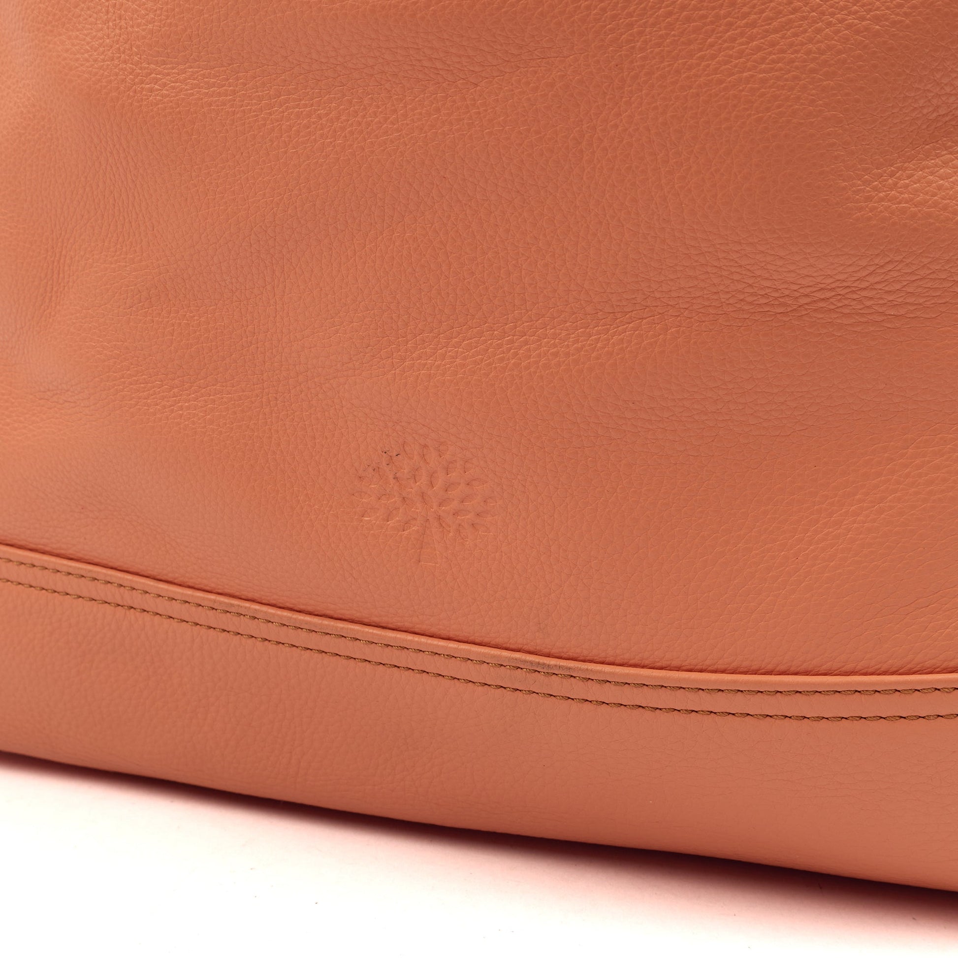 Mulberry Shoulder Bag Effie Satchel in Pink, Leather — Side View