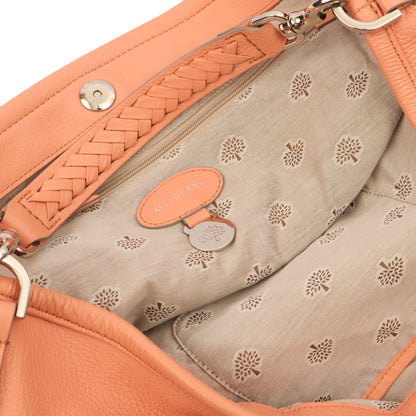 Mulberry Shoulder Bag Effie Satchel in Pink, Leather — Lifestyle View