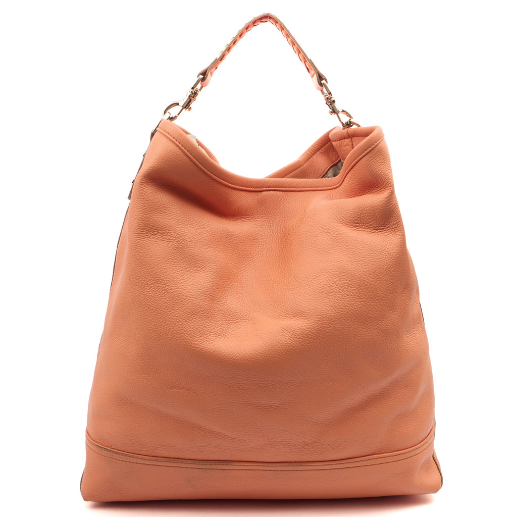 Mulberry Shoulder Bag Effie Satchel in Pink, Leather — Top View
