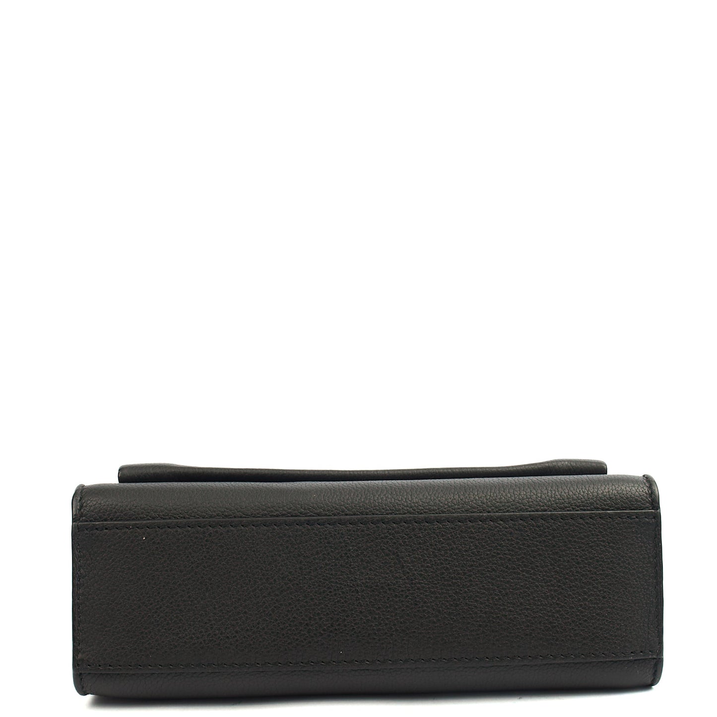 Louis Vuitton Shoulder Bag Mylockme Chain Bag in Black, Calfskin Leather — Top View