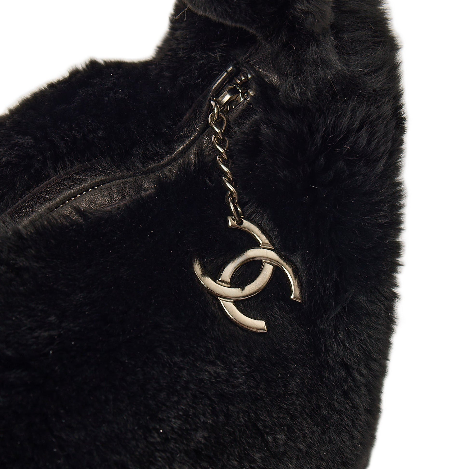 Chanel Shoulder Bag Shoulder Bag in Black, Exotic — Alternate View 9