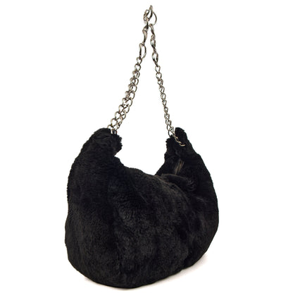 Chanel Shoulder Bag Shoulder Bag in Black, Exotic — Alternate View 10