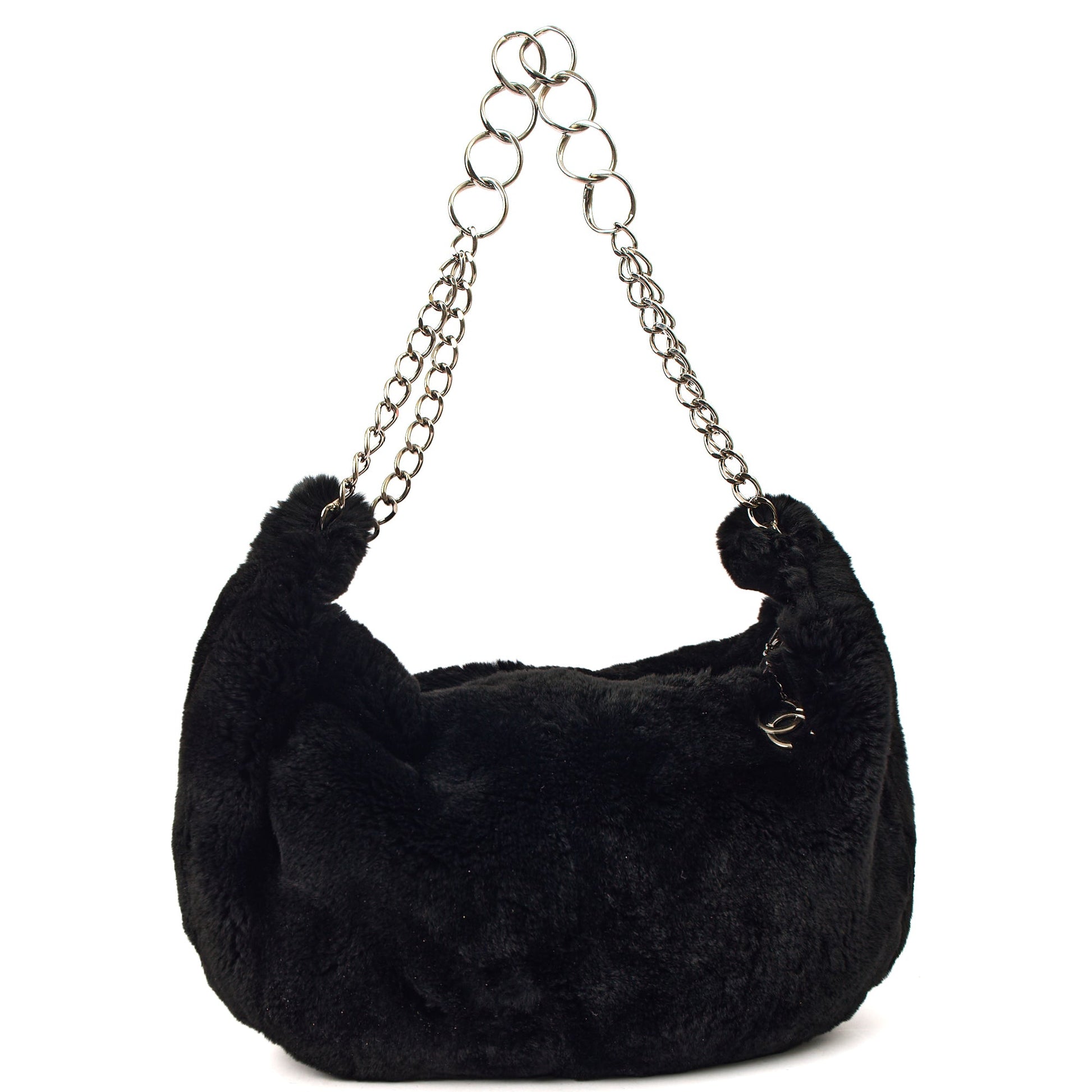 Chanel Shoulder Bag Shoulder Bag in Black, Exotic — Alternate View 8