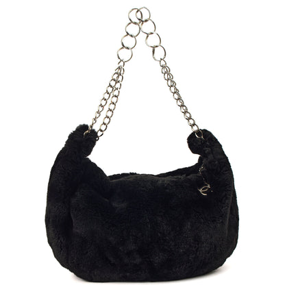 Chanel Shoulder Bag Shoulder Bag in Black, Exotic — Alternate View 8
