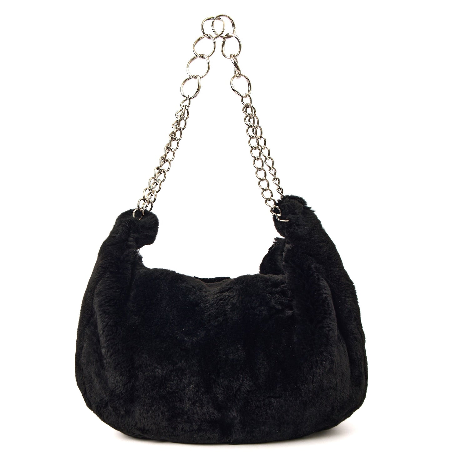 Chanel Shoulder Bag Shoulder Bag in Black, Exotic — Top View
