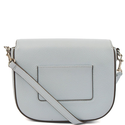 Mulberry Cross Body Darley Shoulder Bag - Small  in Poplin Blue, Calfskin Leather — Top View