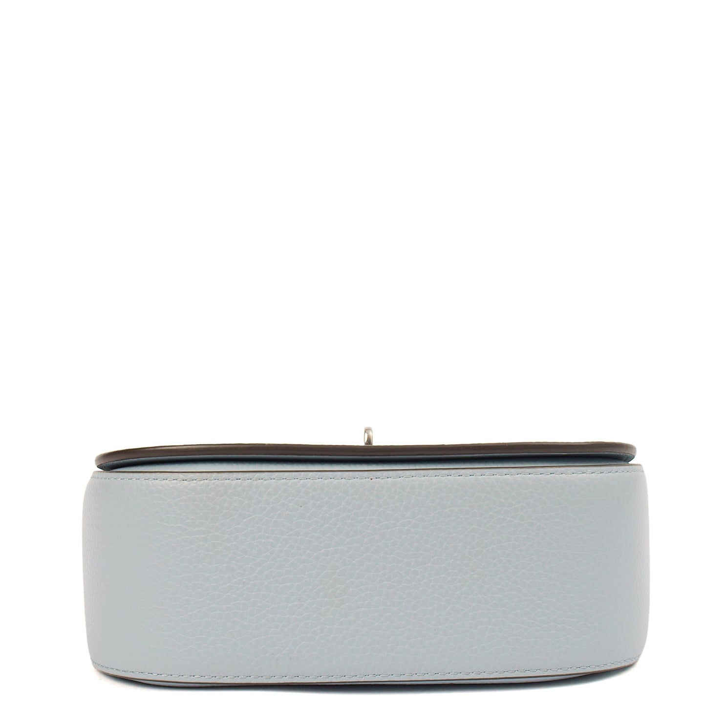 Mulberry Cross Body Darley Shoulder Bag - Small  in Poplin Blue, Calfskin Leather — Detail View