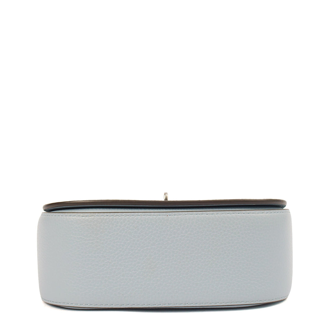 Mulberry Cross Body Darley Shoulder Bag - Small  in Poplin Blue, Calfskin Leather — Alternate View 11