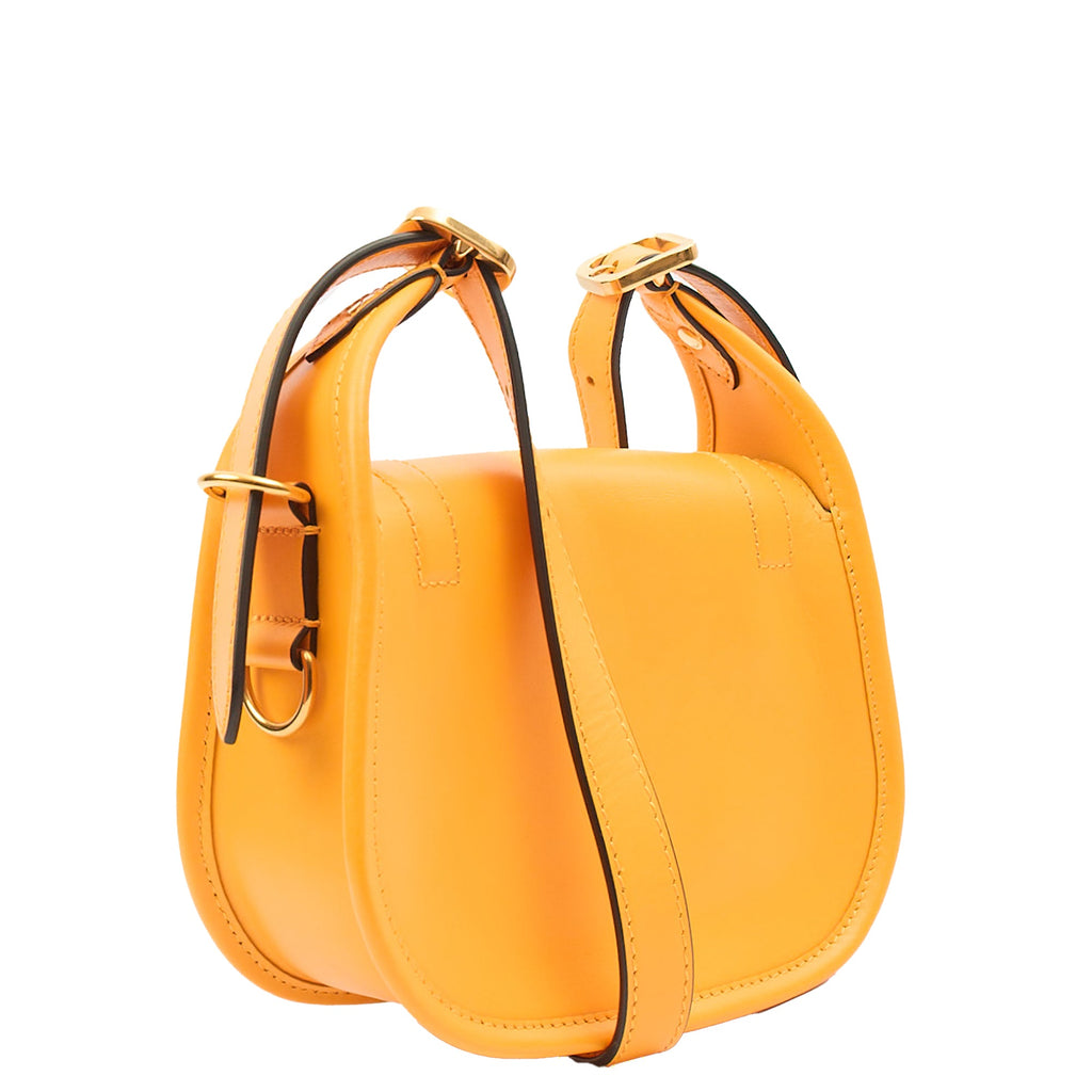 Mulberry Cross Body Sadie in Yellow, Leather — Side View