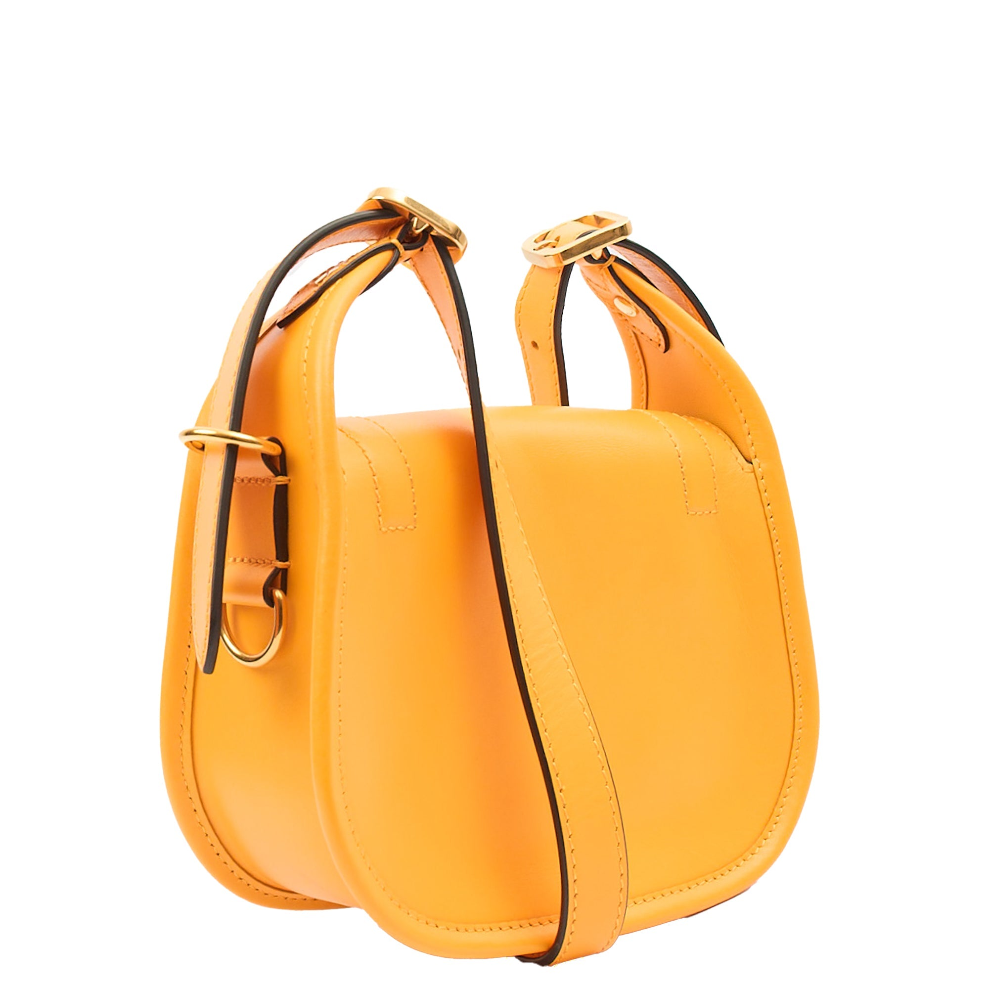 Mulberry Cross Body Sadie in Yellow, Leather — Side View