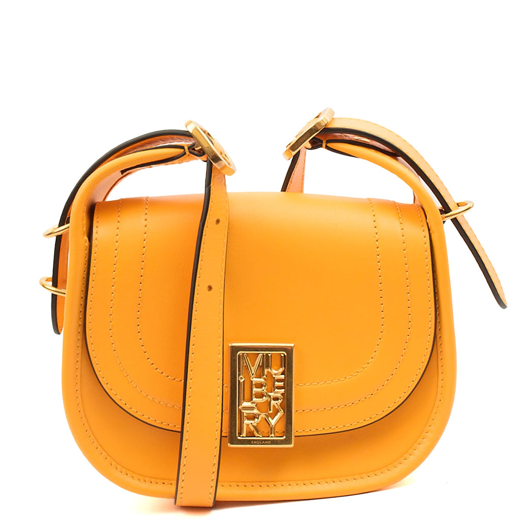 Mulberry Cross Body Sadie in Yellow, Leather — Alternate View 7