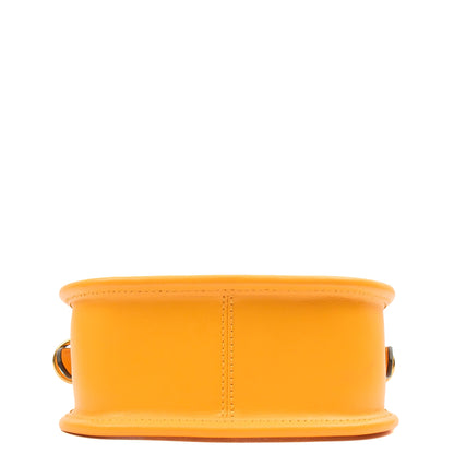 Mulberry Cross Body Sadie in Yellow, Leather — Top View