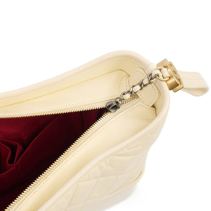 Chanel Shoulder Bag Gabrielle Hobo - Large in Cream, Leather — Alternate View 9