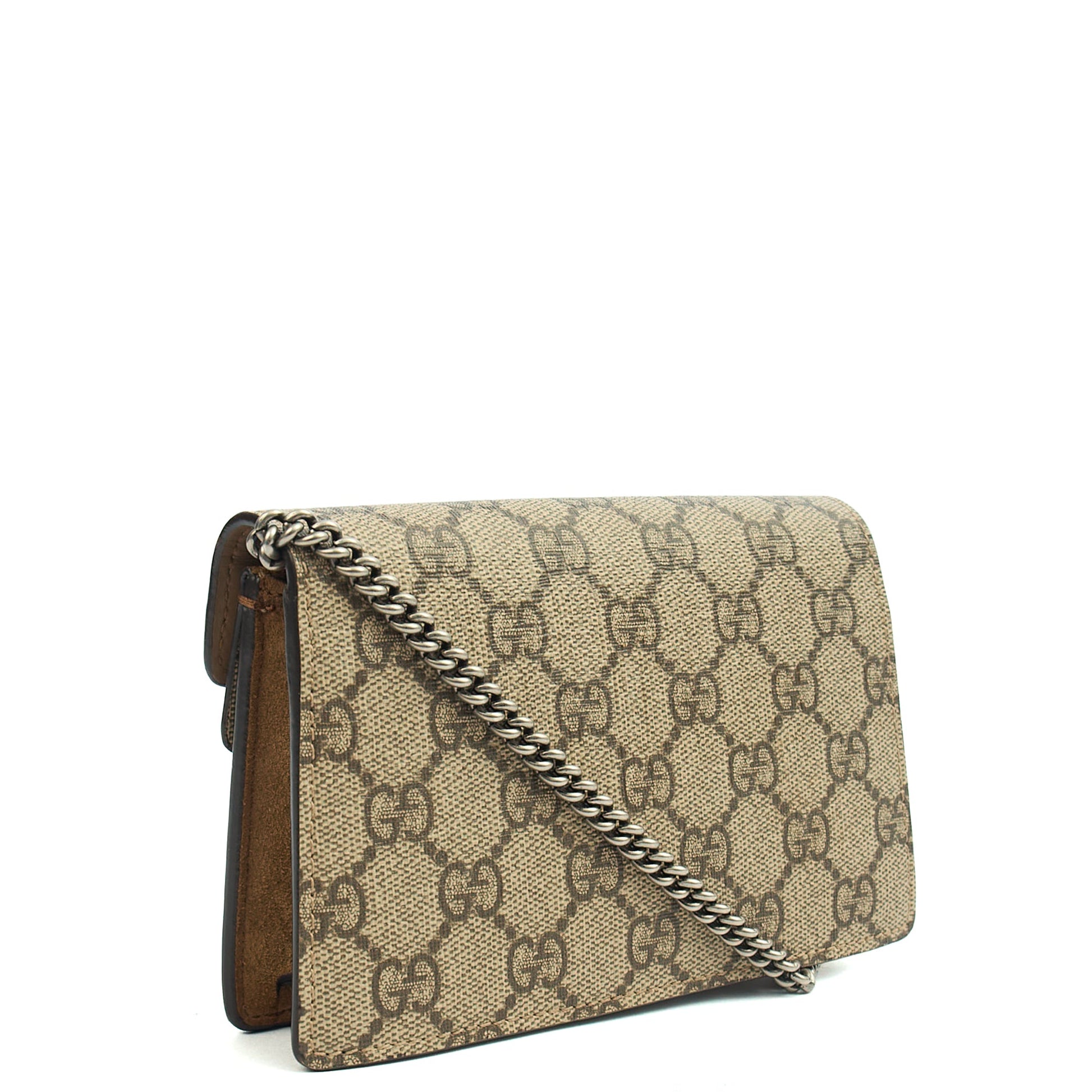 Gucci Mini Bag Dionysus - Super Mini in GG Supreme, Leather — Alternate View 19