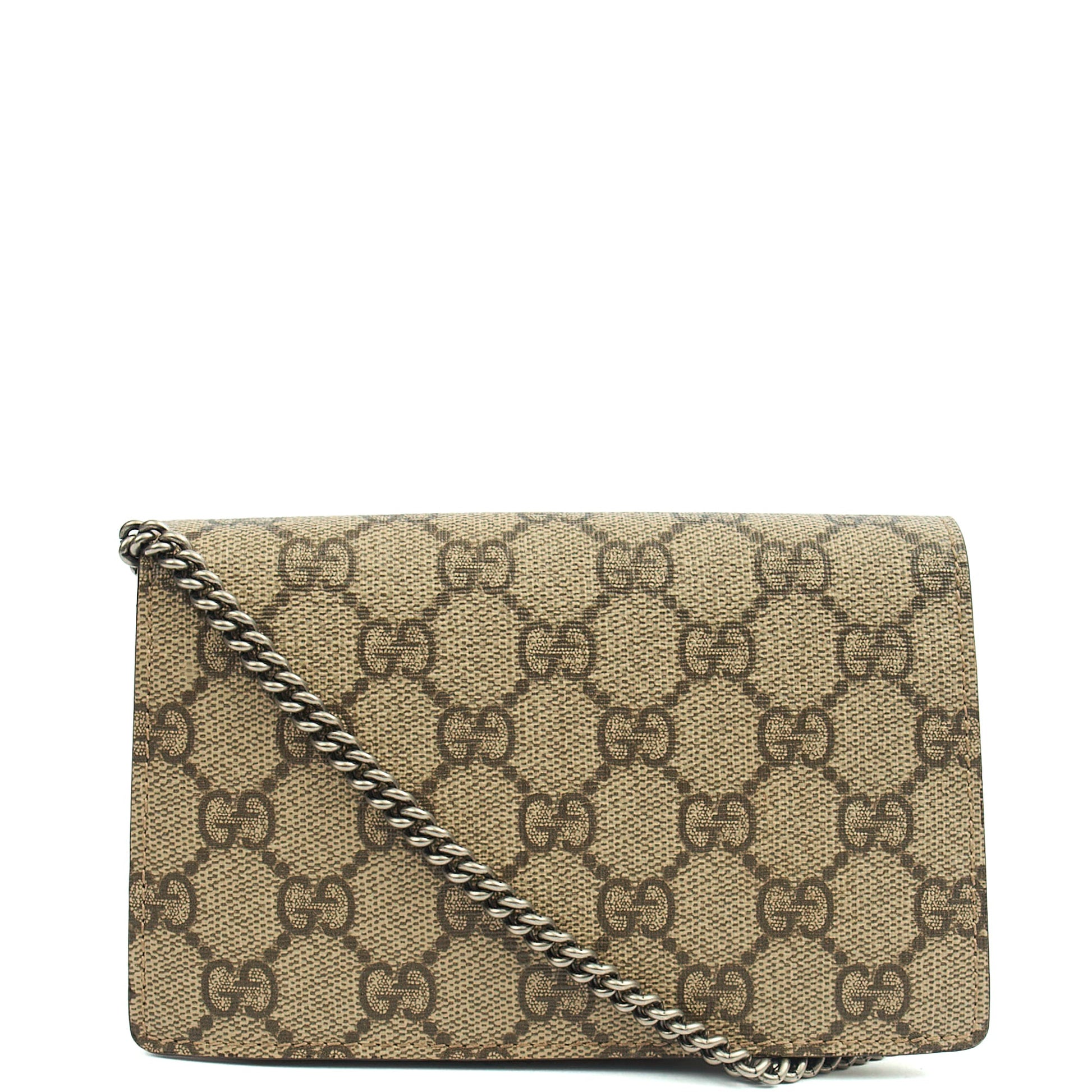 Gucci Mini Bag Dionysus - Super Mini in GG Supreme, Leather — Alternate View 20