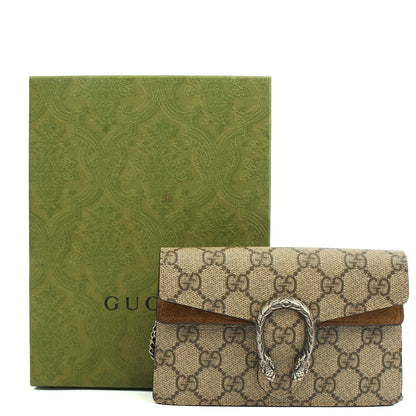 Gucci Mini Bag Dionysus - Super Mini in GG Supreme, Leather — Alternate View 18