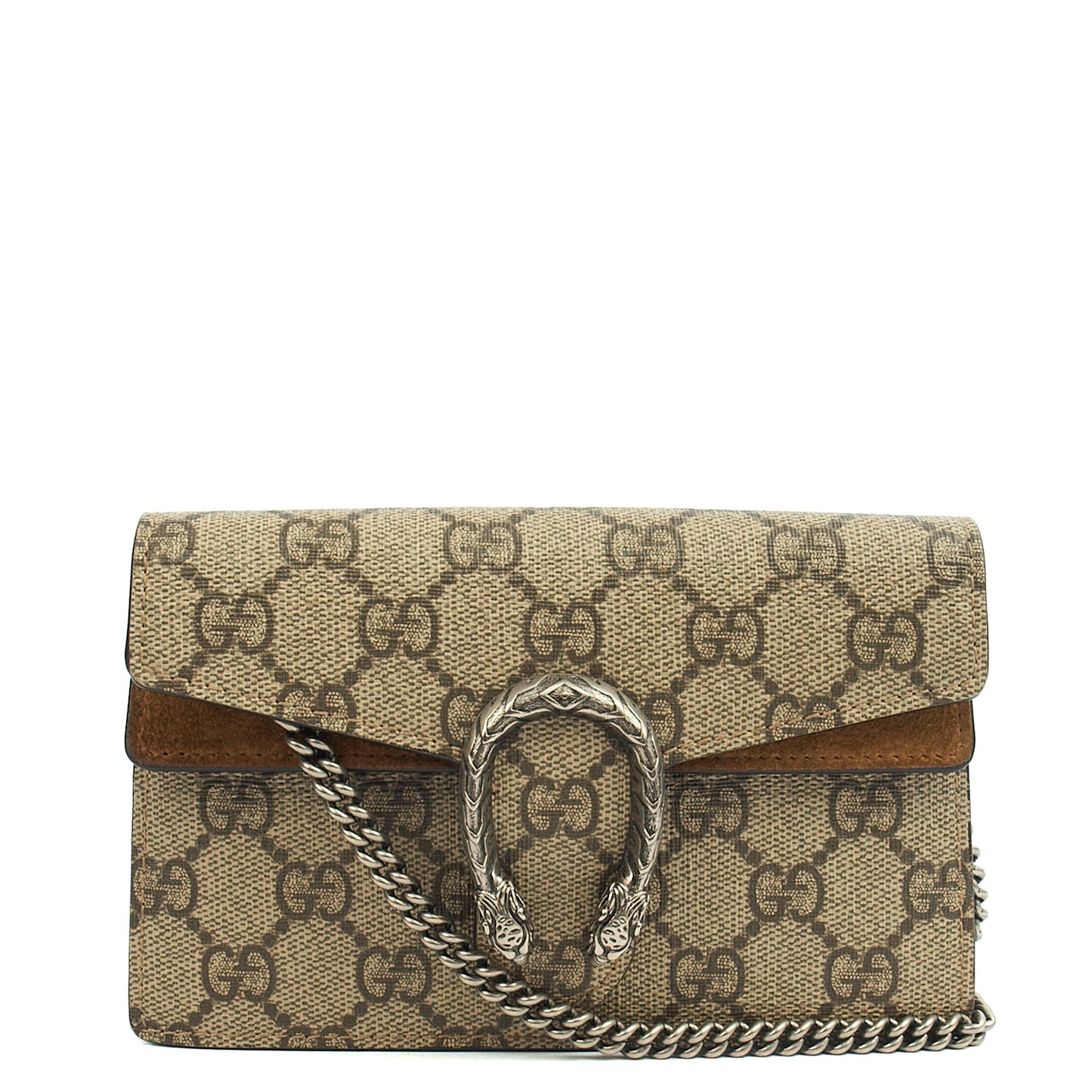 Gucci Mini Bag Dionysus - Super Mini in GG Supreme, Leather — Alternate View 9