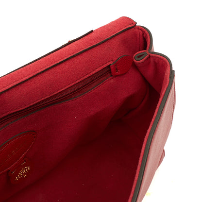 Mulberry Shoulder Bag Lily in Ruby Red, Leather — Alternate View 18