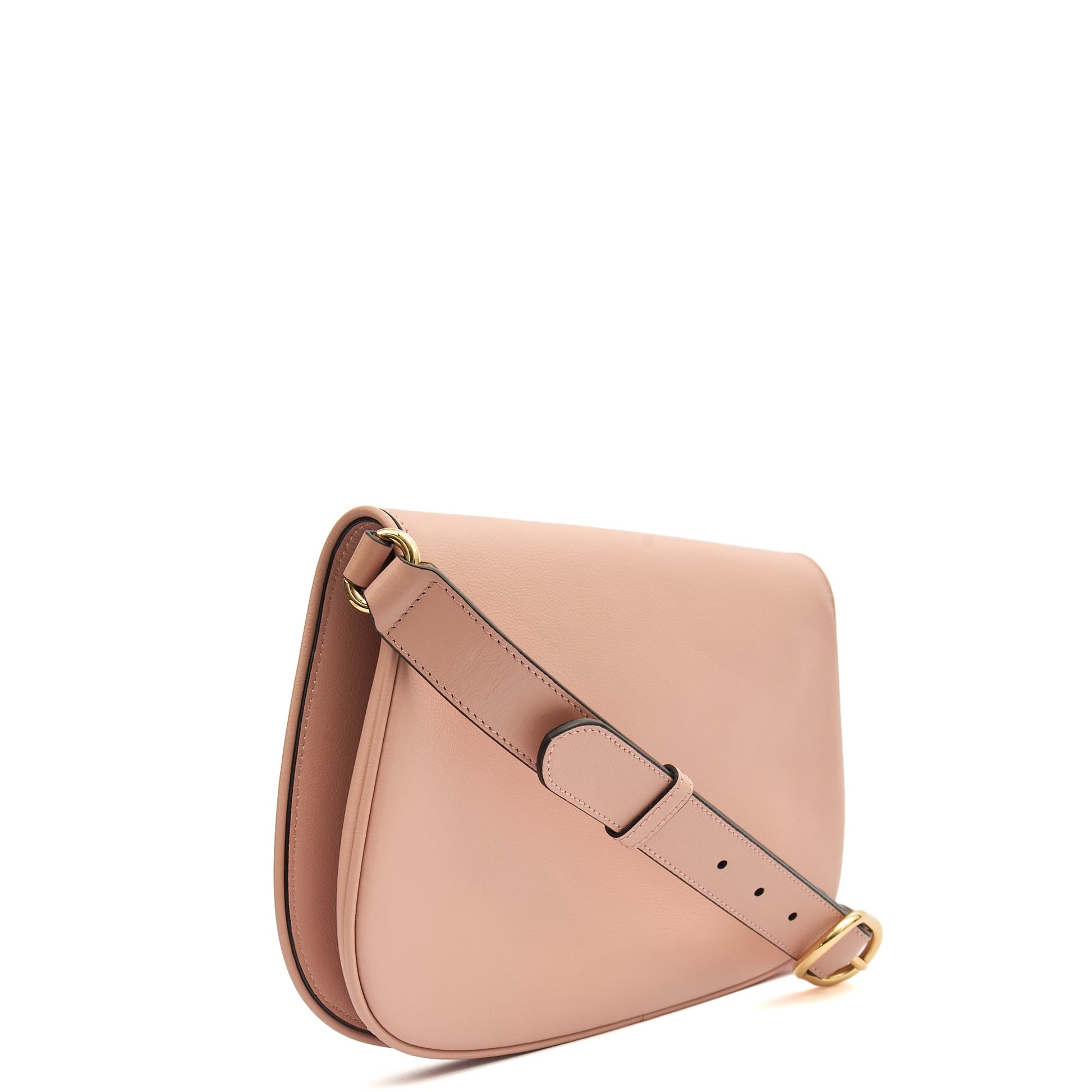 Gucci Shoulder Bag Blondie Shoulder Bag in Pink, Leather — Side View