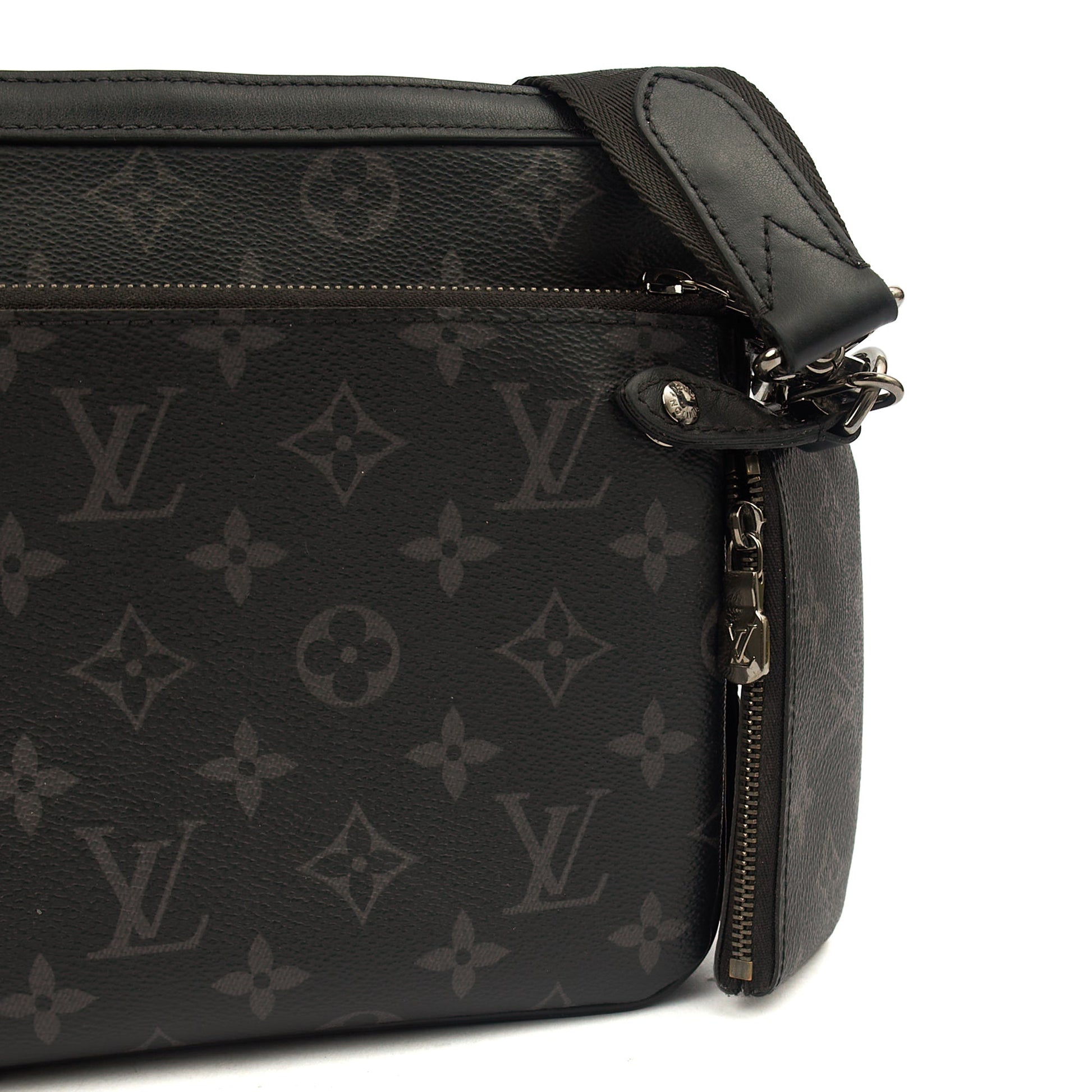 Louis Vuitton Cross Body Trio Messenger in Monogram Eclipse, Canvas — Alternate View 12